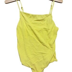 MAI Underwear Yellow Swimsuit /‎ Bodysuit – Size M | EUC